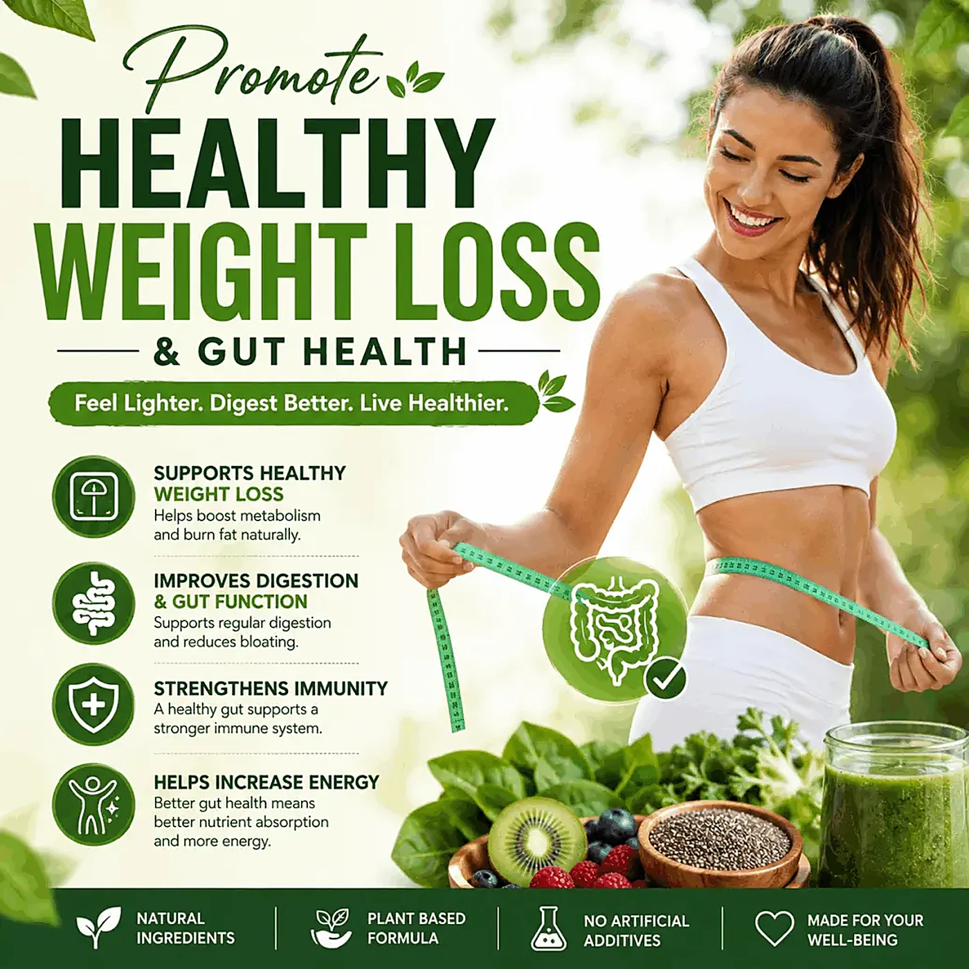 Chocotide natural formula promoting healthy weight loss and digestion